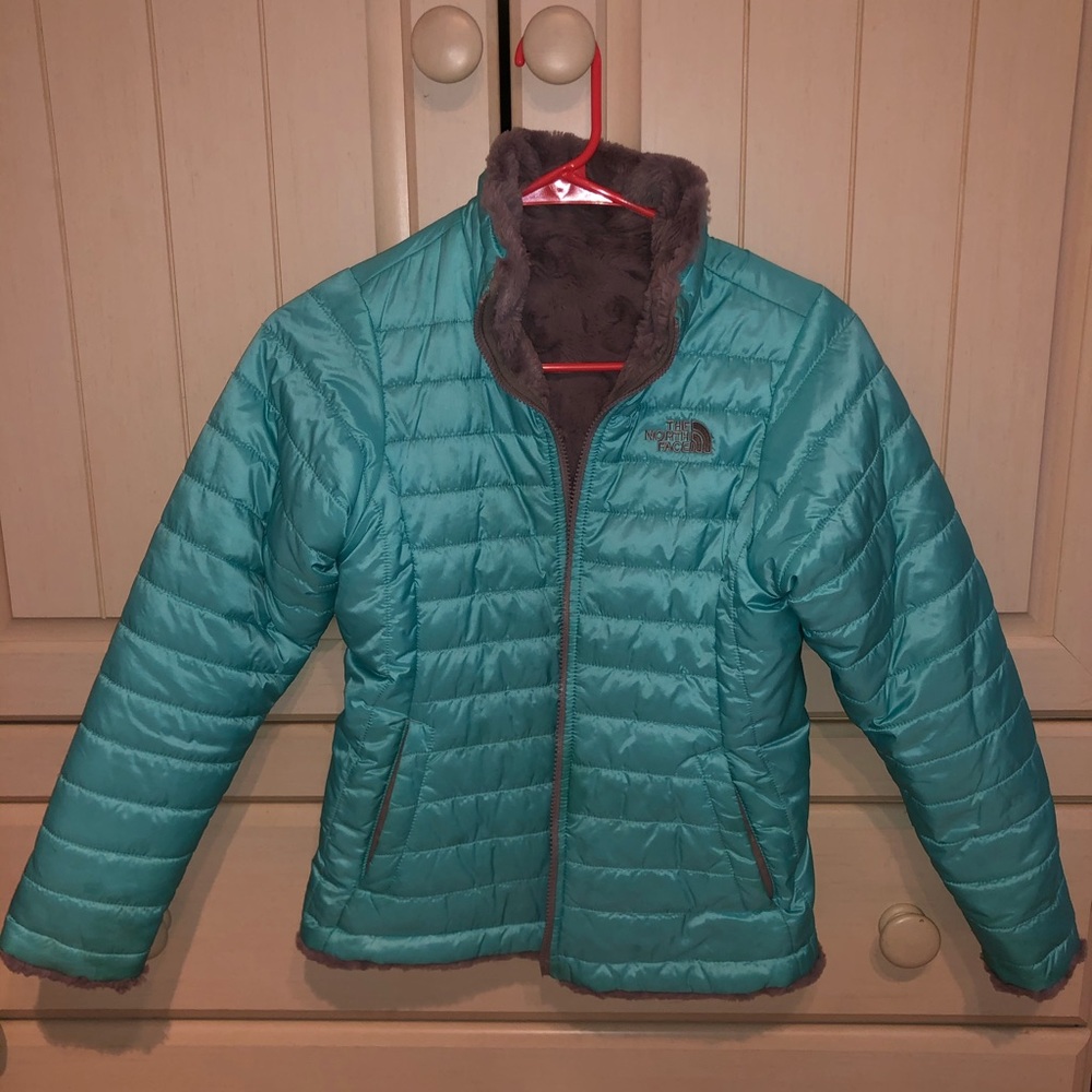 North Face Girls Reversible Jacket Size M(10/12)